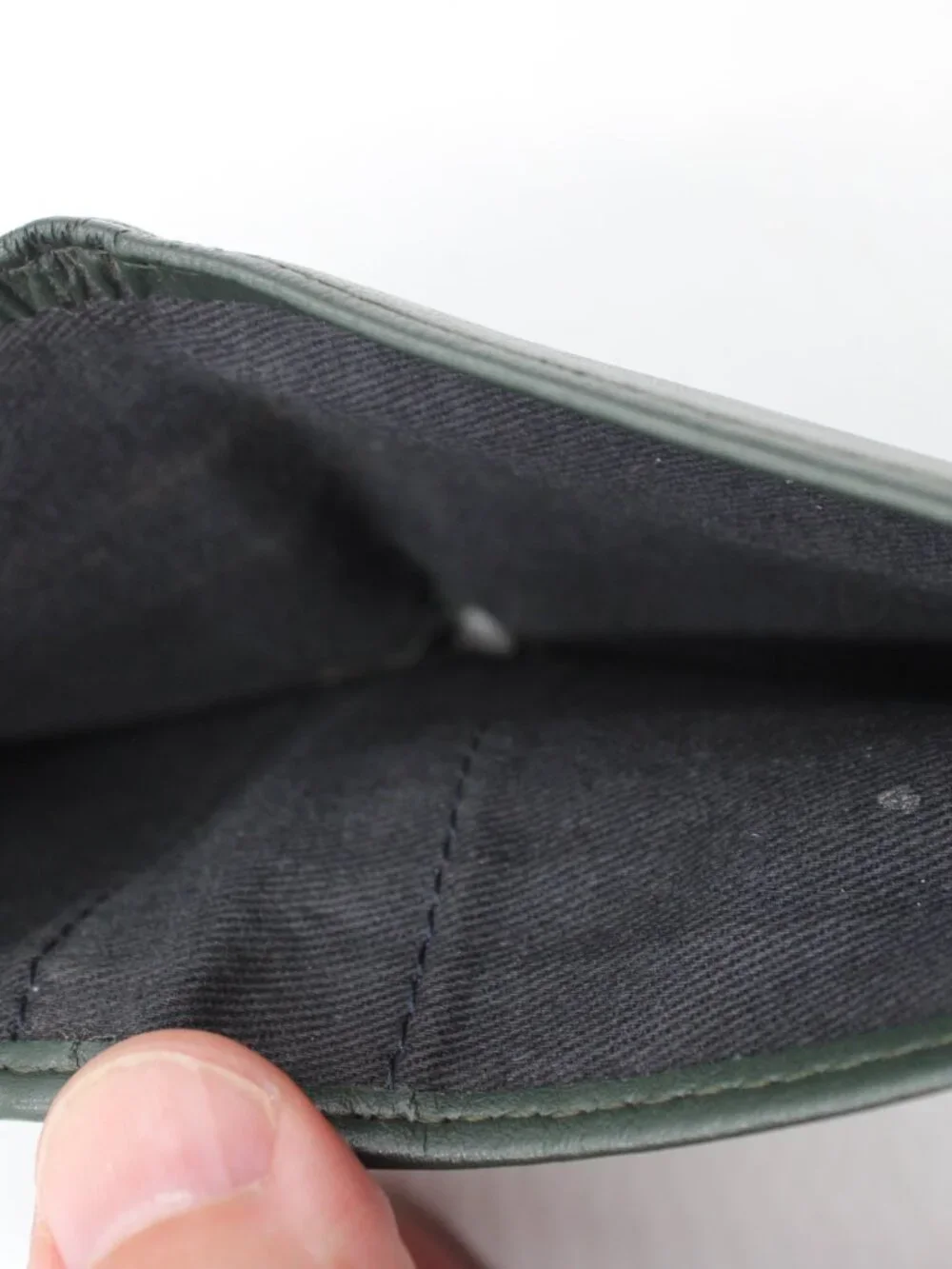 Tommy Hilfiger Genuine Leather Bifold Wallet Gray Black Logo Multi Card Slots